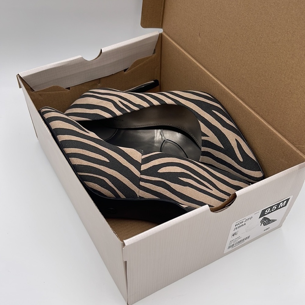 Worthington Zebra Stilettos 9.5 medium - Picture 9 of 10